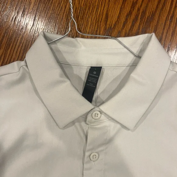 lululemon athletica White and Cream Dress Shirts - Picture 2 of 5